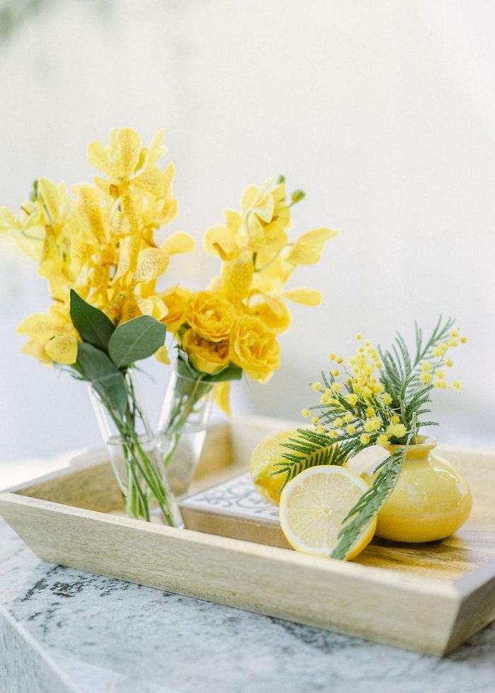 BRIDAL SHOWER FLORALS BY GARDEN DISTRICT FLOWERS