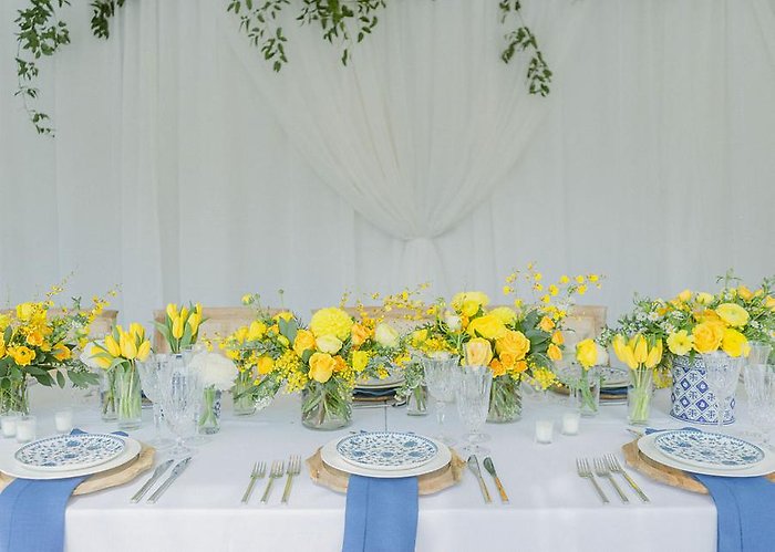 BRIDAL SHOWER FLORALS BY GARDEN DISTRICT FLOWERS