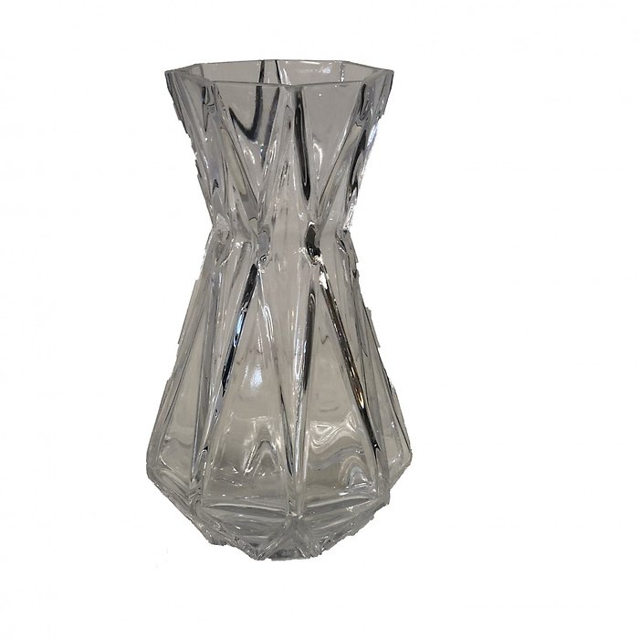 Glass Geometric Vase