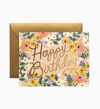 Rifle Card - Birthday