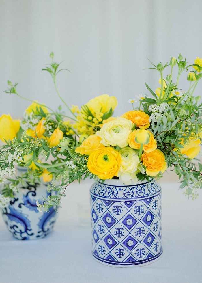 BRIDAL SHOWER FLORALS BY GARDEN DISTRICT FLOWERS