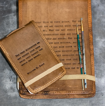 Sugar Boo Co. Large Leather Journal