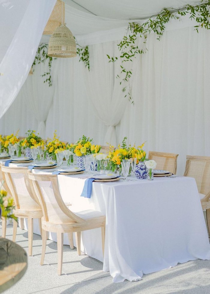 BRIDAL SHOWER FLORALS BY GARDEN DISTRICT FLOWERS